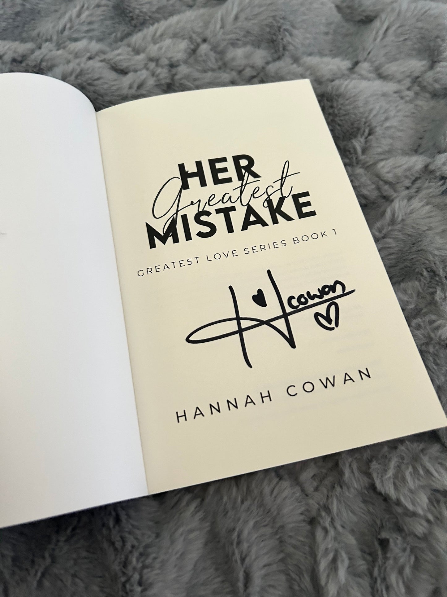 Signed Her Greatest Mistake PB